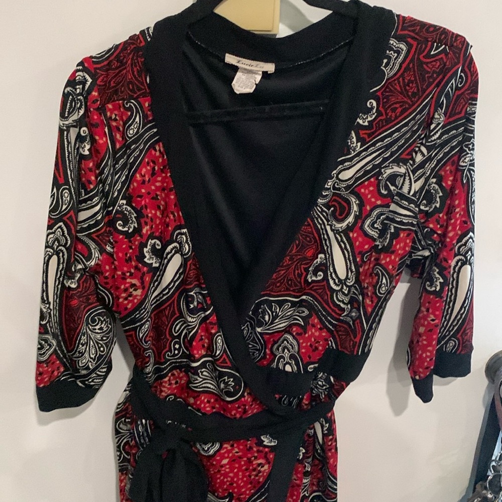 Lucie Lu Plus Size 3x Wrap Around Dress